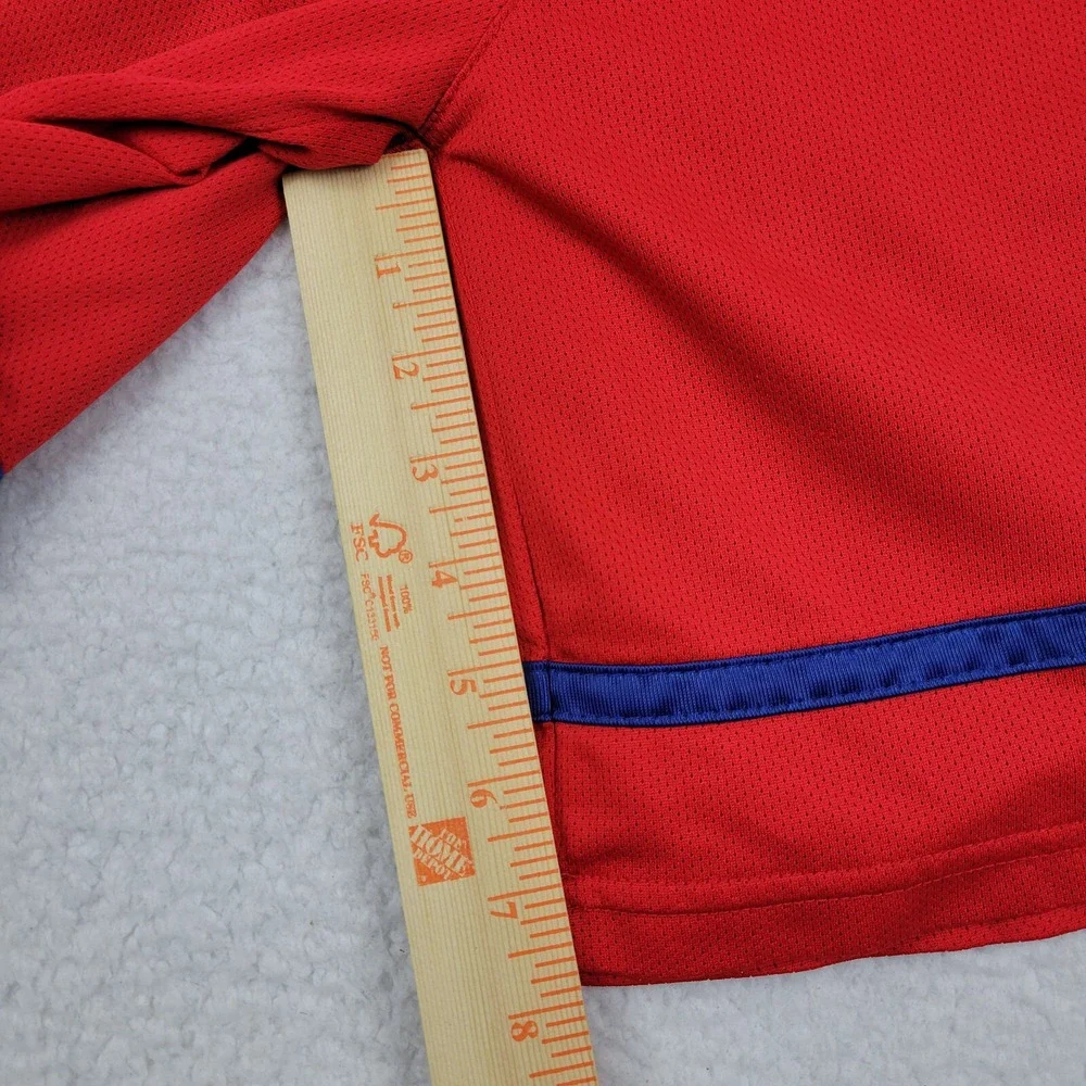 MLB‎ Chicago Cubs Basketball Shorts Kids XXL 18 Red Polyester Mesh Athletic